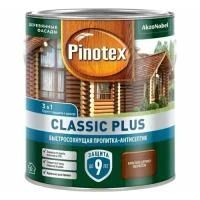 Пропитка декоративная PINOTEX Classic Plus 3в1 красное дерево 2,5л