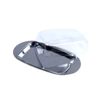 Купить Масленка нержав. "OLIATORE" 18*11*4 см, пласт. крышка (1/6/30) "MALLONY"