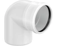 Купить П/П Отвод 87* - 110 белый РТП 07706