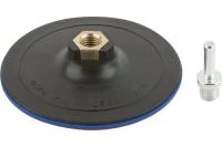 Купить Насадка MOS с липучкой  дрели и УШМ 125мм толщ 3мм 39620м