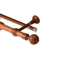 Купить Карниз Византия 2-х рядный 2м Черешня d-28мм