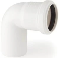 Купить П/П Отвод 90* - 50 белый РТП 07703