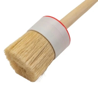 Купить Кисть Круглая КЕДР нат. щетина дер. ручка 70мм 23419