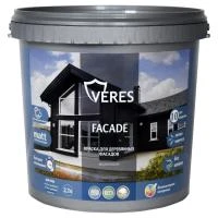 Купить Краска акриловая VERES фасадная Теплый серый 2,7л 270314