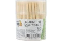 Купить Зубочистки бамбуковые упак. 500 шт. TP-500 (1/50/300) "Рыжий кот"