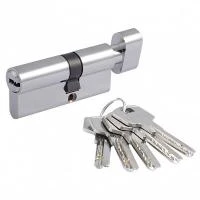 Купить Механизм цилиндровый ЛПВ-70 ключ/вертушка хром 261214