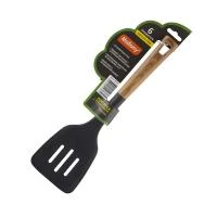 Купить Лопатка кулинарная "FORESTA" с отверстиями 33,5*9,8 см (нейлон, ручка пласт.) (1/24/96) "MALLONY"