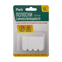 Купить Полоски самокл. 1,5*4 см (набор 12 шт.) (1/24/144) "PARK"