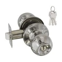 Купить Защелка дверная ЗШ-01 ISPARUS ключ/фиксатор хром 212952