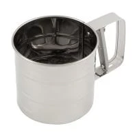 Купить Сито-кружка для просеивания муки "FORNATA" 10,5*9,5 см нержав. (1/24/72) "MALLONY"