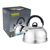 Купить Чайник нержав. 2,7 л со свистком "CASUAL" (зеркальная полировка) (1/12)