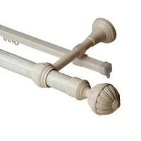 Купить Карниз Византия 2-х рядный 1,2м Крем d-28мм