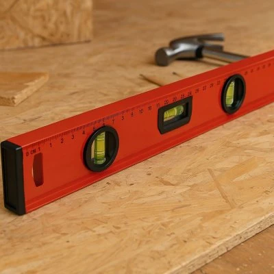 Купить Уровень строительный КЕДР Рельс 3 глазка 400мм  23454