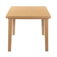 Купить Стол пласт. квадрат. 80*80*71 см (бежевый) (1) "Стандарт пластик"
