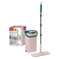 Купить Комплект моп "Хэнди", швабра плоская (1/4) "YORK"