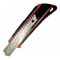 Купить Нож пистолетный 18 мм, 2-х комп.ручка, 3-х стор. заточка, сталь SK5 (1/12/288) "PARK" 18CUT27