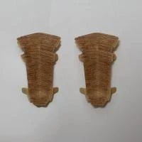 Купить Угол внутренний д/плинтуса 5807 ПВХ 58мм пара