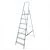 Купить Стремянка  алюминиевая  7 ступеней (1) "Новая высота" NV-1110