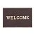 Купить Коврик SPONGY "WELCOME" 60*90 см (коричневый) (1/10) "SUNSTEP" 38-452