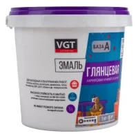 Купить Эмаль ВД-АК-1179 Универсал Глянец Красная 1кг ВГТ 211100