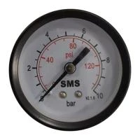 Купить Манометр SMS-335G аксиальный осев. подкл до 10 бар