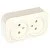 Купить Розетка IONICH ОУ 2 местная 16А б/з керамика белая 1417
