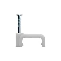 Купить Скоба плоская Navigator 9мм 20шт пластик  