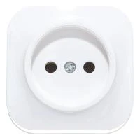 Купить Розетка IONICH ОУ 1 местная 16А б/з керамика 1415