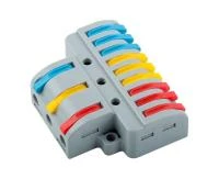 Купить Клемма разветвительная General 3х9(0,08-4мм) СМК с рычагом