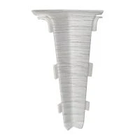 Купить Угол внутренний д/плинтуса 7007 ПВХ 70мм 1шт