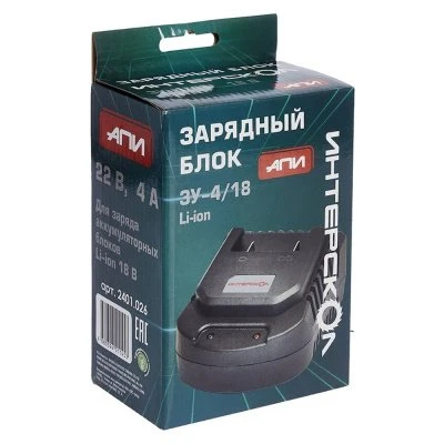 Купить Зарядное устройство для аккум. блока 4а/ч, 18в (1/20) "Интерскол" 2401.026