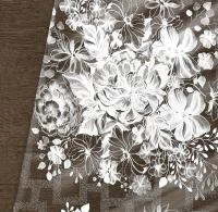 Купить Клеенка пвх "Ажурная" 132 см  рулон 25 м (1) букет 003-1