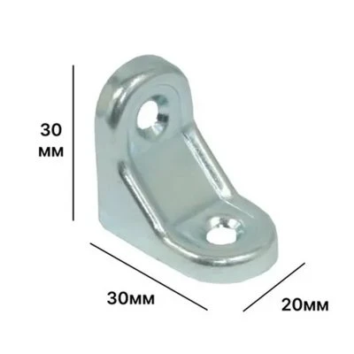 Купить Уголок мебельный 30х30х20х1,2 цинк