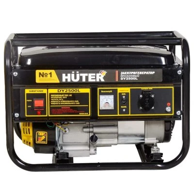 Купить Бензиновый электрогенератор DY2500L 2,5кВт Huter