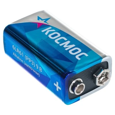 Купить Батарейка Космос 6LR61 9V (крона) Alkaline 1шт