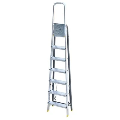 Купить Стремянка комбинированная 7 ступеней (1) "Алюмет"