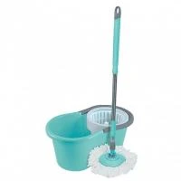 Купить Комплект для уборки Рыжий кот (ведрос отжим, швабра Торнадо, насадка микрофибра)  204071
