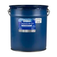 Краска бт-177 серебрянка 15 кг (1) "KRAFOR"