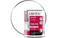 Эмаль ЛАКРА ПФ-115 белый МАТОВЫЙ 1кг