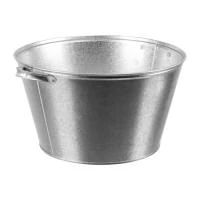 Купить Таз оцинкованный 26л круглый