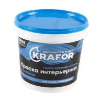 Краска В/Д Интерьерная Супербелая 1,5кг Крафор 42169 Краска В/Д Интерьерная Супербелая 1,5кг Крафор 42169