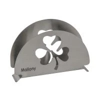 Купить Салфетница "FOGLIO" нержав. (1/12/144) "MALLONY"