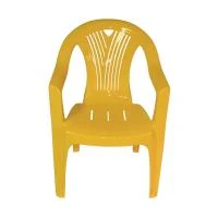 Купить Кресло пласт. "Салют" (желтый) (1) "Стандарт пластик"