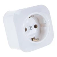 Купить Розетка IONICH ОУ 1 местная 16А с/з керамика 1416