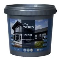 Купить Краска акриловая VERES фасадная Белая база А 0,9л 256897