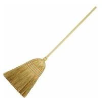 Купить Веник-метла Сорго Люкс, с деревянным черенком, 29984