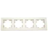 Купить Рамка UNIVersal Афина СУ 4-я белая А0046