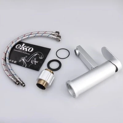 Купить Смеситель Ekko д/раковины E1081-22 серый