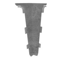 Купить Угол внутренний д/плинтуса 7027 ПВХ 70мм 1шт