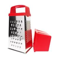 Купить Терка 4-х гранная 22 см с контейнером (1/25) "MALLONY"